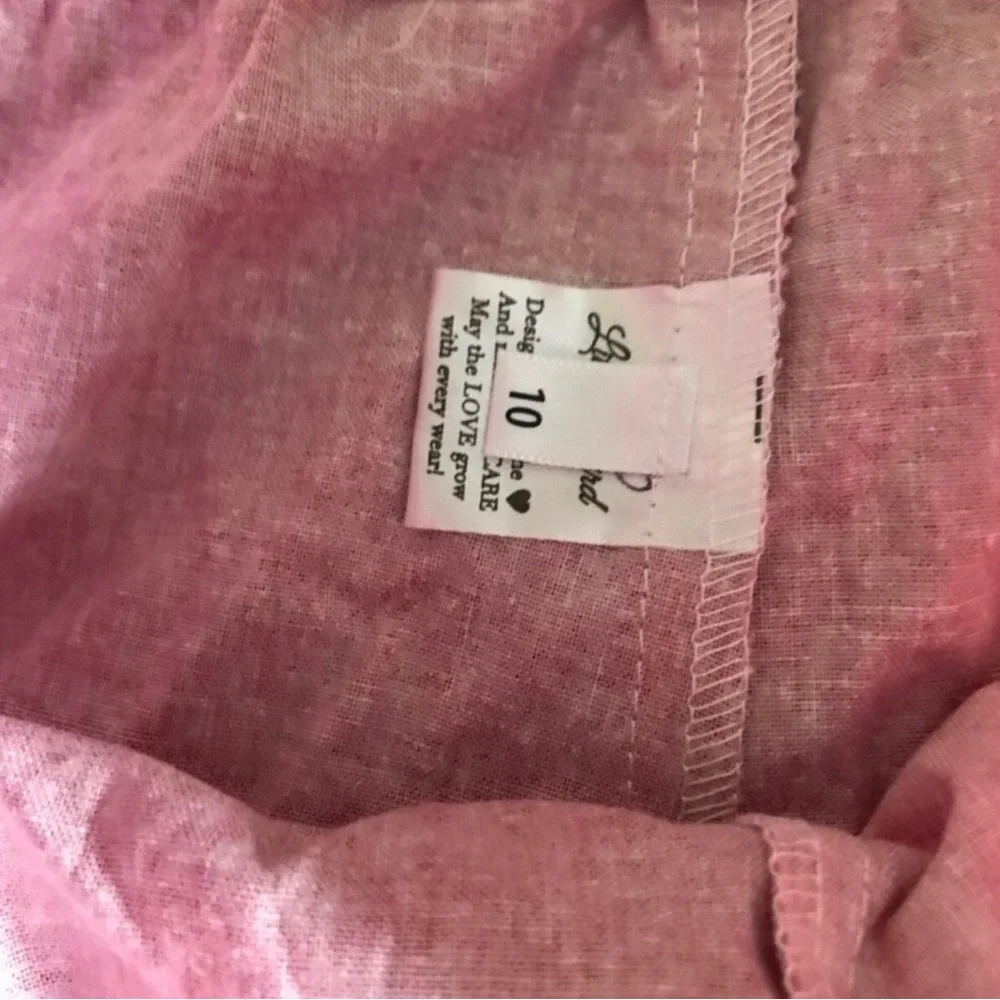 Kids Pink Ruffle Pants - NWOT Size 10